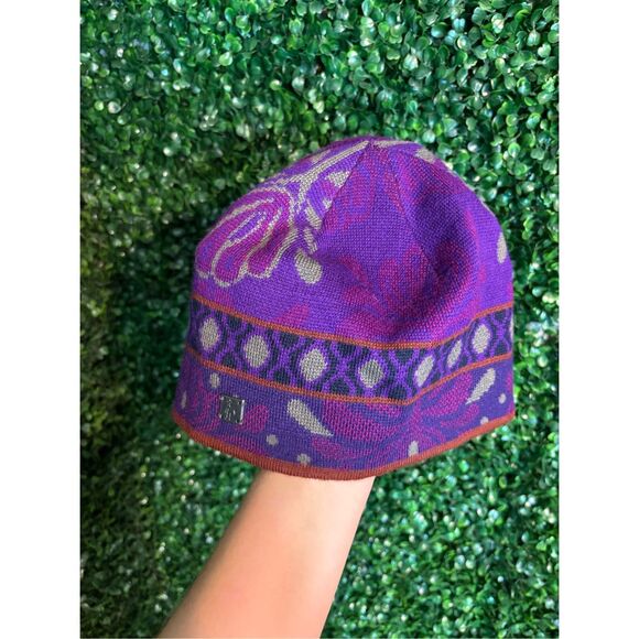 Smartwool Womens Skull Cap Patterned Beanie Hat One Size Merino Wool - Picture 1 of 3